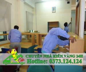 Dịch vụ chuyển văn phòng trọn gói giá rẻ kiến vàng 24h