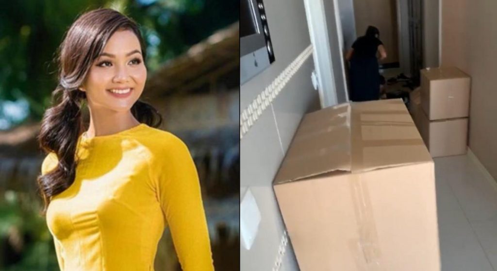 H’Hen Niê tất bật chuyển nhà rời khỏi căn hộ dành cho đương kim hoa hậu